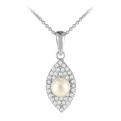 Collar en plata con Perla Freshwater