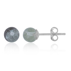 Pendientes en plata con Fluorita