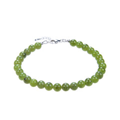 Brazalete en plata con Serpentina