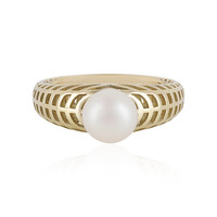 Anillo en oro con Perla Freshwater (Ornaments by de Melo)