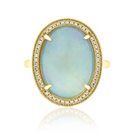 Anillo en oro con Ópalo Welo AAA (CIRARI)