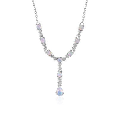 Collar en plata con Ópalo de Welo