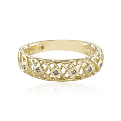 Anillo en oro con Diamante I2 (J) (Ornaments by de Melo)