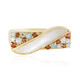 Anillo en plata con Piedra de Luna blanca (KM by Juwelo)