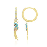 Pendientes en plata con Zircón
