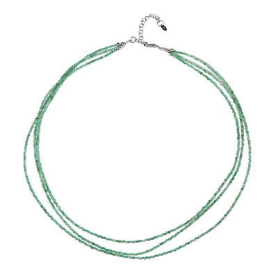 Collar en plata con Esmeralda de Socoto