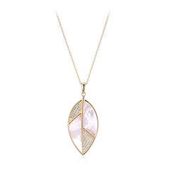 Collar en plata con Nácar