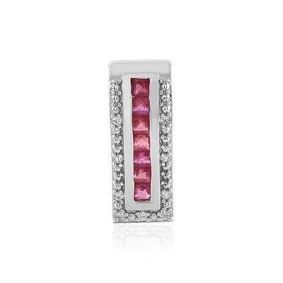 Colgante en plata con Rubí de Madagascar