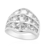 Anillo en plata con Danburita