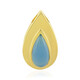 Colgante en plata con Calcedonia azul (MONOSONO COLLECTION)