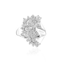 Anillo en plata con Zircón (de Melo)