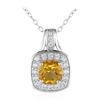 Collar en plata con Citrino