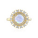 Anillo en plata con Ópalo de Welo