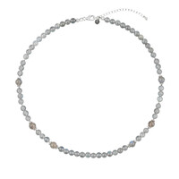 Collar en plata con Labradorita