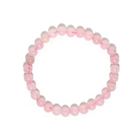Brazalete con Cuarzo rosa