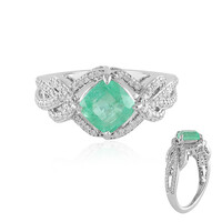 Anillo en oro con Esmeralda de Rusia (de Melo)