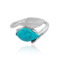Anillo en plata con Turquesa