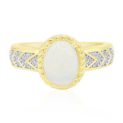 Anillo en plata con Ópalo de Welo