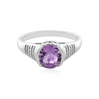 Anillo en plata con Cuarzo azur