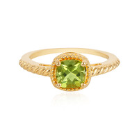 Anillo en plata con Peridoto