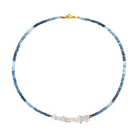 Collar en plata con Cuarzo blanco
