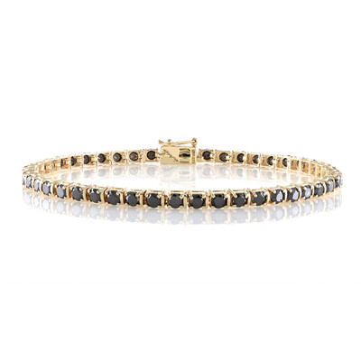 Brazalete en oro con Diamante negro (de Melo)
