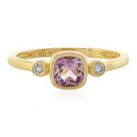 Anillo en plata con Amatista Rosa de Francia