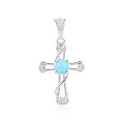 Colgante en plata con Turquesa