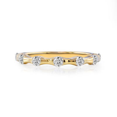 Anillo en oro con Diamante IF (D) (Annette)