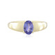 Anillo en oro con Tanzanita