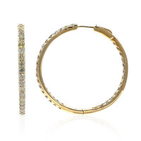 Pendientes en oro con Diamante fancy SI2 (CIRARI)