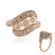 Anillo en oro con Diamante champán I2 (KM by Juwelo)