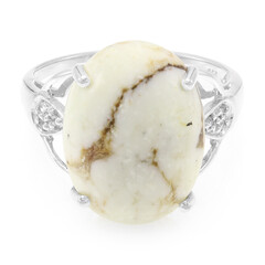 Anillo en plata con Magnesita