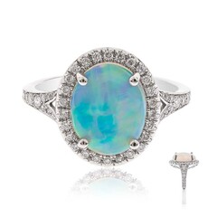 Anillo en oro con Ópalo Welo AAA (CIRARI)
