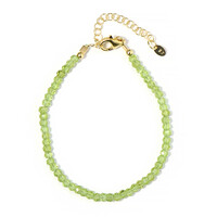 Brazalete en plata con Peridoto