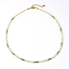 Collar en plata con Ópalo de Welo
