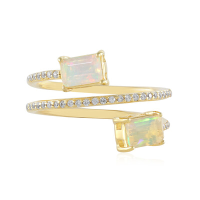 Anillo en plata con Ópalo de Welo