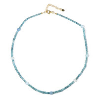 Collar en plata con Aguamarina