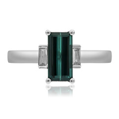 Anillo en oro con Indicolita (CIRARI)