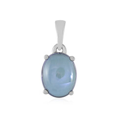 Colgante en plata con Topacio azul royal
