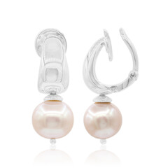 Clip de oreja en plata con Perla Freshwater (TPC)