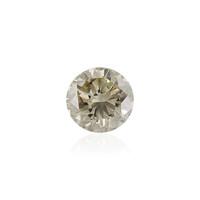 Piedra preciosa con Diamante verde SI1 0.22 ct