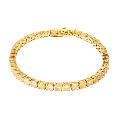 Brazalete en oro con Ópalo de Welo (CUSTODANA)