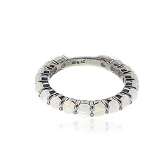 Anillo en plata con Ópalo de Welo