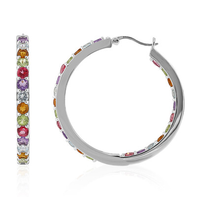 Pendientes en plata con Amatista