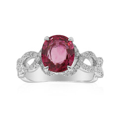Anillo en oro con Espinela roja noble (Estée Collection)