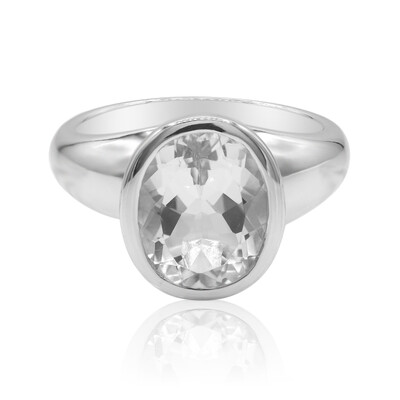 Anillo en plata con Petalita (Tenner Diniz)