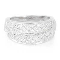 Anillo en plata con Zircón