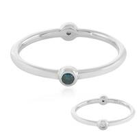 Anillo en plata con Diamante I2 (H)