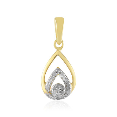 Colgante en plata con Diamante I2 (I)
